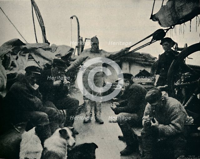 'Sunday Afternoon on Board', 1895, (1897). Artist: Unknown.