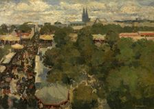 Sunday Fair at Les Invalides, 1897. Creator: Henri Evenepoel