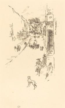 Sunday, Lyme Regis, 1895. Creator: James Abbott McNeill Whistler