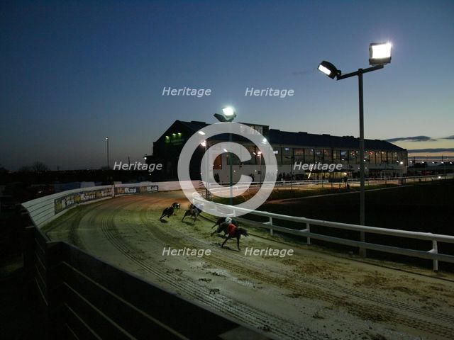 Sunderland Greyhound Stadium, Sunderland Road, Boldon, South Tyneside, 2010. Creator: Simon Inglis.