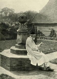 Sundial in the Garden at Limnerslease, and...G. F. Watts, Esq., R.A. c1890s, (1902). Creator: Unknown
