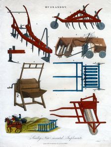 Sundry New-invented Implements 1810.Artist: J Pass