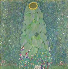 Sunflower, 1907-1908. Creator: Klimt, Gustav (1862-1918)