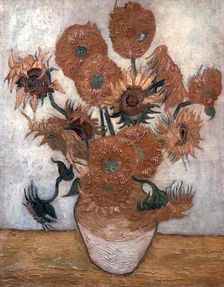 Sunflowers 1889. Artist: Vincent van Gogh