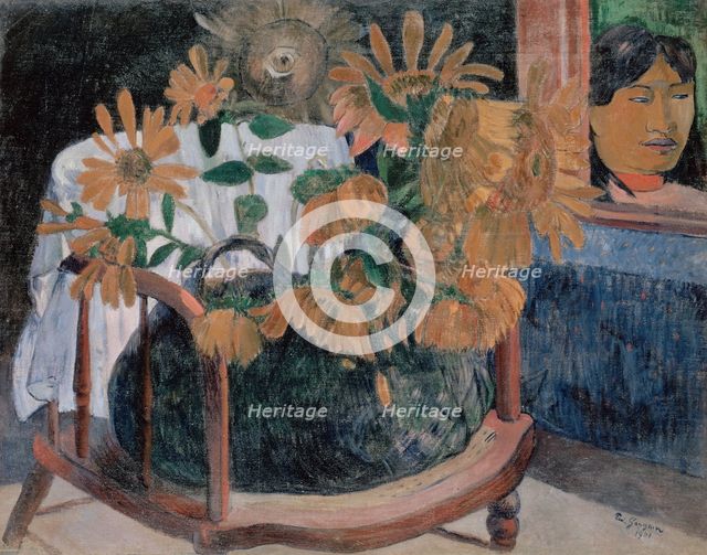 Sunflowers, 1901. Creator: Paul Gauguin.