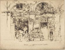 Sunflowers, Rue des Beaux-Arts, 1892/1893. Creator: James Abbott McNeill Whistler