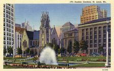 Sunken Gardens, St Louis, Missouri, USA, 1933