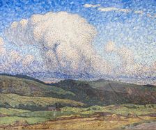 Sunlit Clouds, 1906. Creator: Nils Kreuger