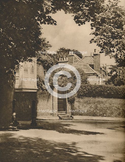 'Sunlight and Shadow in a Winding Highgate Road', c1935. Creator: Paterson.
