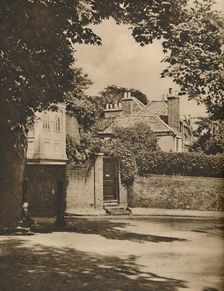 Sunlight and Shadow in a Winding Highgate Road c1935. Creator: Paterson