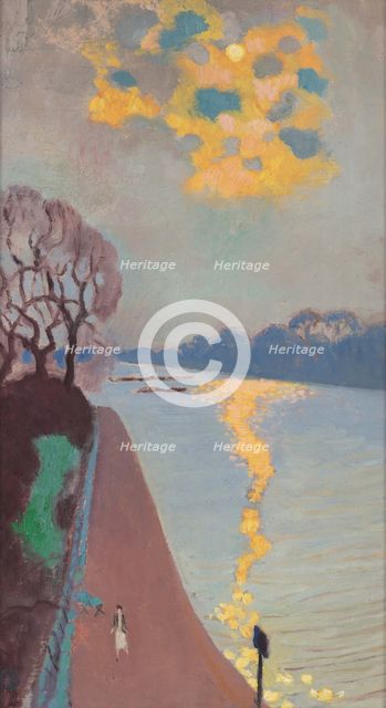 Sunlight on the River, 1932. Creator: Denis, Maurice (1870-1943).