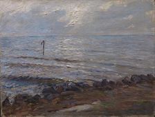 Sunlight over the Sea, 1882. Creator: Oscar Bjorck