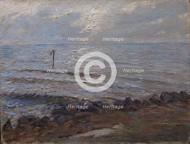 Sunlight over the Sea, 1882. Creator: Oscar Bjorck.