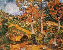 Sunlight under the Trees ,1908-1909. Artist: Louis Valtat