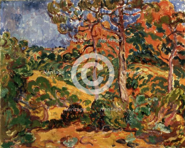 'Sunlight Under the Trees', 1908-1909.  Artist: Louis Valtat