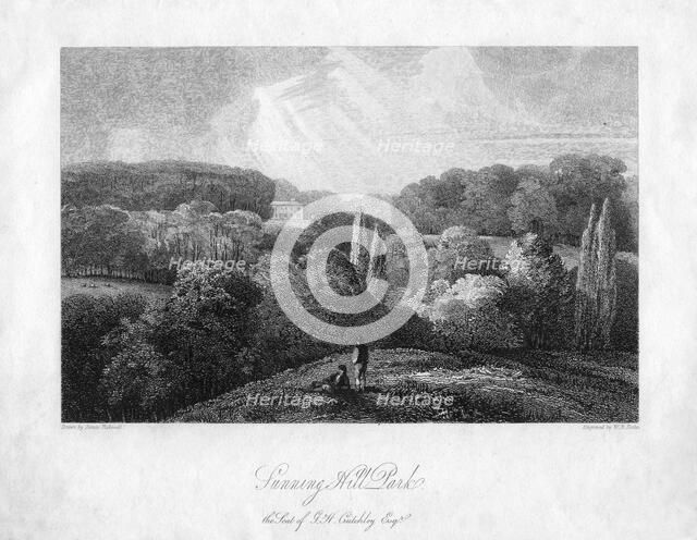 Sunninghill Park, Berkshire, 1813. Artist: William Bernard Cooke