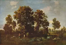 Sunny Days in the Forest c1850, (c1915). Artist: Narcisse Virgile Diaz de la Pena