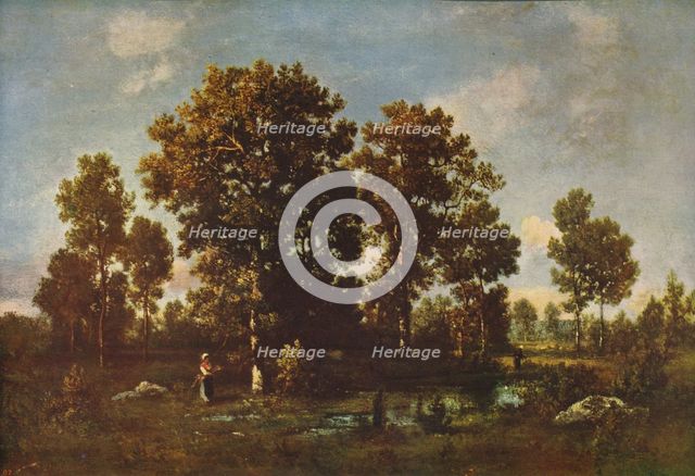 'Sunny Days in the Forest', c1850, (c1915). Artist: Narcisse Virgile Diaz de la Pena.