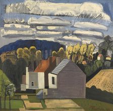 Sunny Landscape, 1933. Creator: Jean Brusselmans