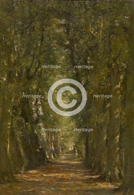 Sunny Lane, 1894. Creator: Franz Courtens.