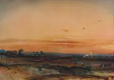 Sunset 1826. Artist: Richard Parkes Bonington