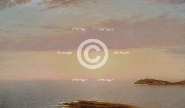 Sunset, 1872. Creator: John Frederick Kensett.