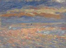 Sunset, 1879 OR 1881. Creator: Pierre-Auguste Renoir