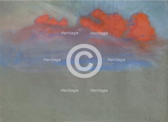 Sunset, 1910s.