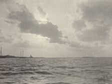 Sunset Over Water, 1890s. Creator: William B Post