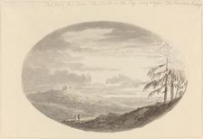 Sunset over the Valley. Creator: Anthony Devis