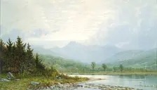 Sunset on Mount Chocorua, New Hampshire, 1872. Creator: William Trost Richards