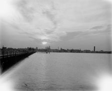 Sunset at St. Augustine, Fla., 1902. Creator: Unknown