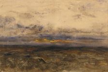 Sunset, about 1880. Creator: Joseph Frank Currier