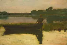 Sunset, c. 1875. Creator: Winslow Homer