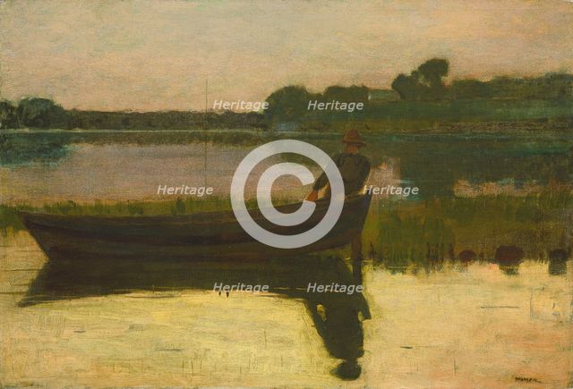 Sunset, c. 1875. Creator: Winslow Homer.