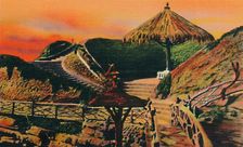 Sunset Cliffs. San Diego, California c1941