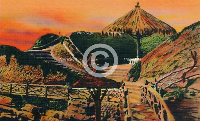 'Sunset Cliffs. San Diego, California', c1941. Artist: Unknown.