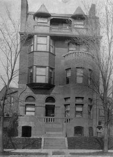 Sunset Cox House, Washington, D.C., 1900?. Creator: Frances Benjamin Johnston