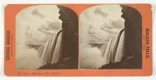 Sunset, Horseshoe Fall - Niagara, 1850/94. Creator: George Barker