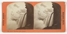 Sunset, Horseshoe Fall - Niagara, 1850/94. Creator: George Barker