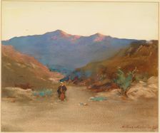 Sunset in Morocco, 1895. Creator: Arthur Melville