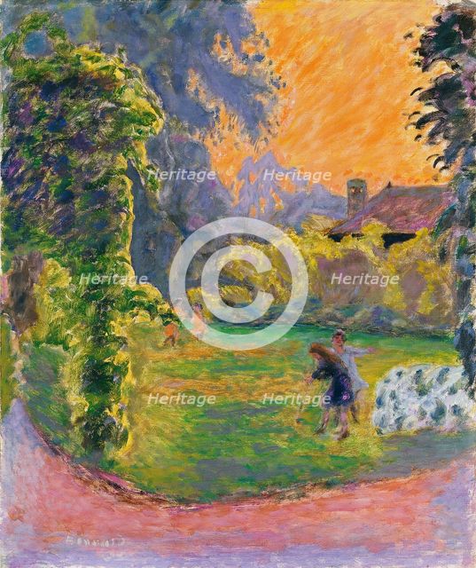 Sunset (Le Soleil couchant), 1912. Creator: Bonnard, Pierre (1867-1947).