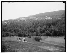 Sunset Park from the golf links, Catskill Mountains, N.Y., c1902. Creator: Unknown