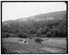 Sunset Park from the golf links, Catskill Mountains, N.Y., c1902. Creator: Unknown