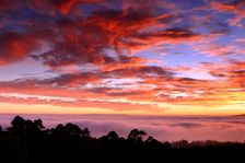 Sunset, Parque Nacional del Teide, Tenerife, Canary Islands, 2007. Creator: Peter Thompson