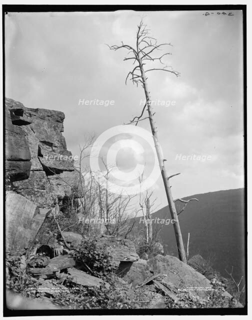 Sunset Rock, Kaaterskill Clove, Catskill Mountains, N.Y., c1902. Creator: Unknown.