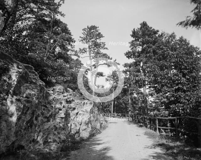 Sunset Road, Lake Minnewaska, N.Y., between 1900 and 1905. Creator: Unknown.