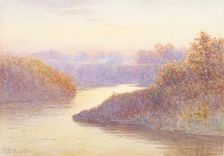 Sunset Stream, date unknown. Creator: Richard Gruelle