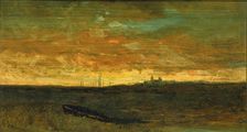Sunset Scene, ca. 1875-1885. Creator: Edward Mitchell Bannister