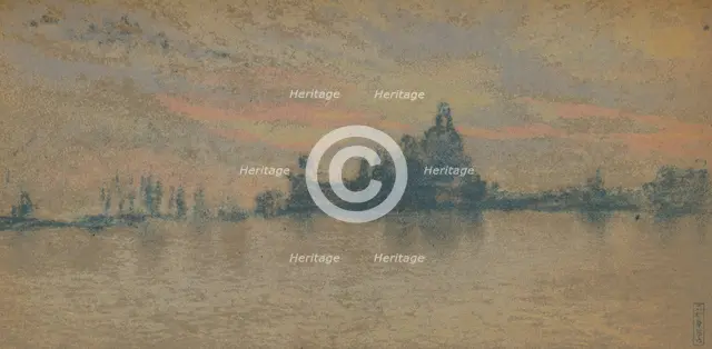 'Sunset: Venice', c1880 (1903-1904). Artist: James Abbott McNeill Whistler.